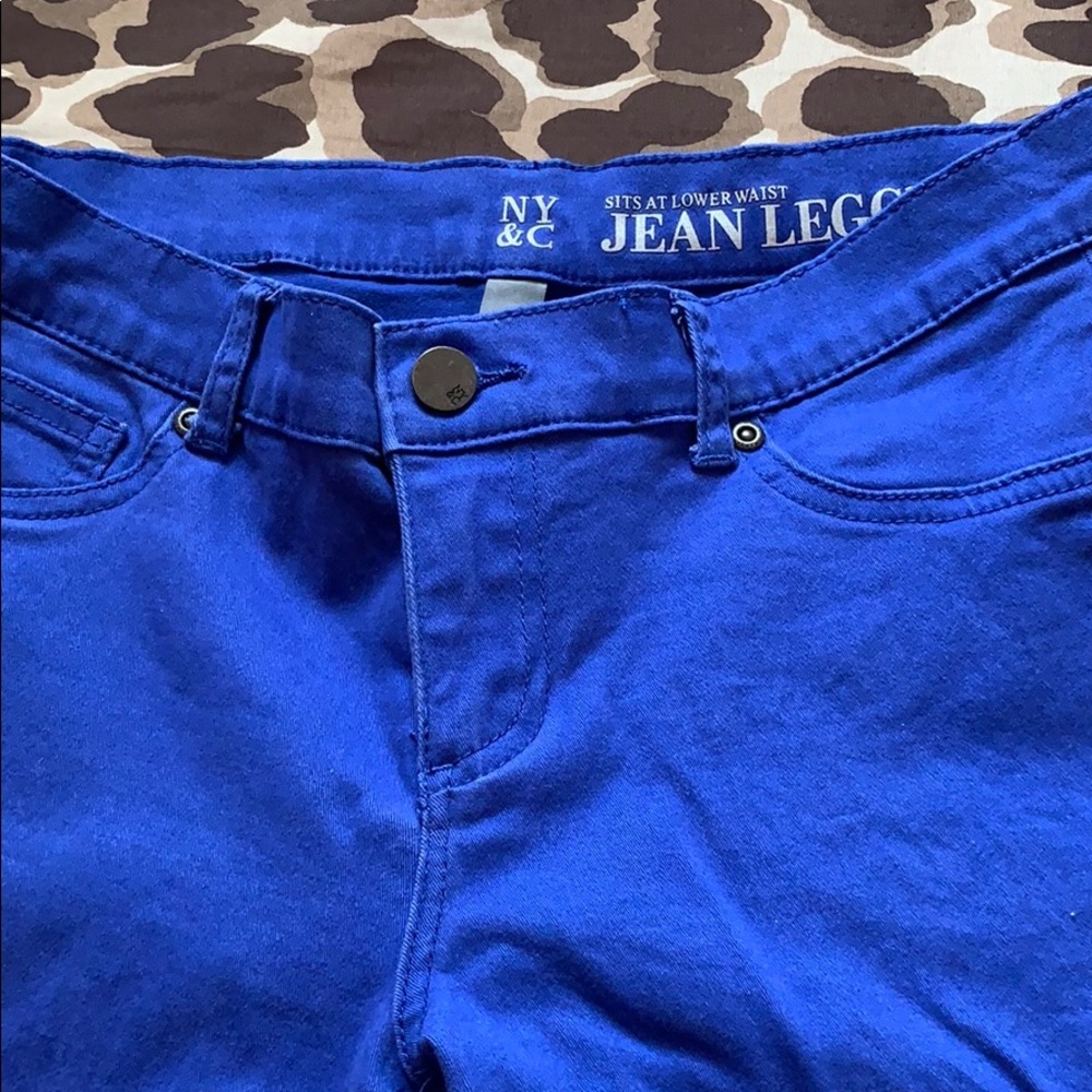 NY&C Royal blue pants good condition
